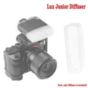 Godox Lux Junior Retro Flash Light Speedlite White Bounce Diffuser Soft Box Case
