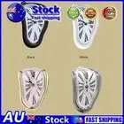 Melting Clock Vintage Melting Table Clock Roman Number Exquisite for Home Office