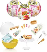 Make It Mini Food Diner Series 3 Sushi Restaurant Bundle (3 Pack) Mini Collectibles - MGA's Miniverse, Blind Packaging, DIY, Crafts, Resin Play, Replica Food, NOT Edible, Collectors, 8+