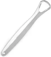 Stainless Steel Tongue Scraper Metal Cleaner Dental Care Tool Oral Hygiene