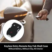 3 Buttons Keyless Entry Remote Fob Key Shell Case for GMC Terrain 2018-2022