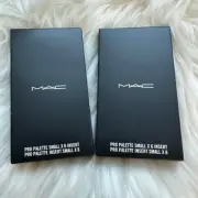 Lot 2X MAC Pro Palette Eye Shadow/Concealer X 6 (Insert) Empty Case 4" X 2.3"