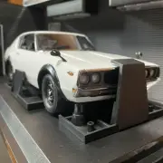 New unexhibited product Kyosho 1/18 Nissan Skyline 2000GT-R White Bihin