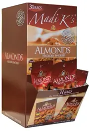 Hickory Smoked Almonds, 31 Count, Package May Vary