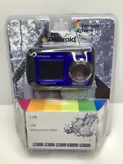 NEW POLAROID BLUE CAMERA IE 090 18MP UNDERWATER UP TO 10 FEET DIGITAL CAMERA