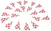 SUPVOX Race Car Decorative Flag Small Checkered Flags Polyester Material Party Decoration Race Car Party Favor