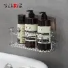 【生活采家】樂貼系列台灣製304不鏽鋼浴室用沐浴乳架#99475