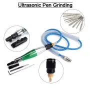 Mini Ultrasonic Micro Air Die Grinder Kit Polishing Machine Air Tool 10 File