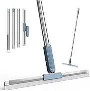 Multifunction Squeegee Sweeper, Water Squeegee for Cleaning Quick Drying Water and Dust Remover Silicone Scraper Broom for Floor, Glass Wiper Squeegee