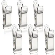 Metal Mini Clamps Mini Spring Clamp Crocodile Alligator Clips Silver Alligator