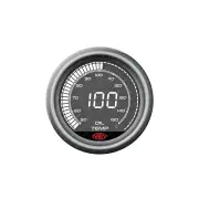 SAAS Engine Oil Temperature Gauge 52mm Muscle Digital Series 10 Color LED