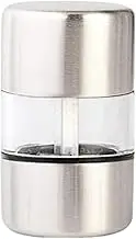 Pepper Grinder - Portable Tiny Stainless Steel Salt Grinder, Salt and Pepper Grinder | Handy Pepper Mill Shaker, Seasoning Shaker Ceramic Core Salt Grinder for Kitchen Outdoor,