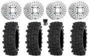 MetalFX Hitman Beadlock 15x6 Wheels Raw 32" ACP Tires RZR XP 1000 / PRO XP