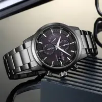 在飛比找PChome24h購物優惠-CITIZEN星辰 Chronograph系列 光動能簡約計