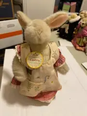 Vintage NWT 1995 Hoppy VanderHare New England Country Christmas w/ stand