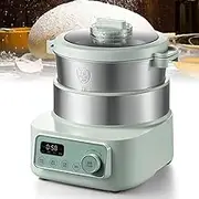 Household Kneading Machine, Constant Temperature Fermentation and Proofing Integrated Chef Machine, Electric Stand Mixer, 15 Minutes Fast Kneading, for Most Home Cooks A