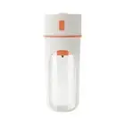 Orange Portable Blender Bottle - Rechargeable Mini Blender for DIY Juices and Sm