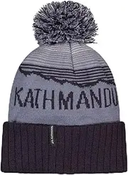 [Kathmandu] Mountain Skies Pompom Beanie Men's Hazey Orbit ONE