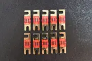 10 PK 150 AMP MINI ANL FUSES NICKEL PLATED INLINE AFC AFS BLADE AUTO CAR MANL150