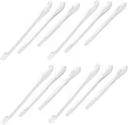 TEHAUX 4 Sets Epoxy Dispensing Spoon Epoxy Mixing Sticks Makeup Stirring Stick Resin Stirring Sticks Makeup Kits Epoxy Stirring Bar DIY Kits DIY Craft Make up Stainless Steel re-usable
