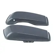 Saddle Bag Lids Fit For Harley Touring Electra Street Glide 14-Up Gunship Gray