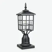 St4224qa Led Cast Aluminum Solar Post Light Fixture With 3inch Fitter Base For O