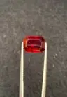 Natural Red Garnet 3.80 CT Emerald Cut - Fine Stone for Jewelry ~Loose Gemstones