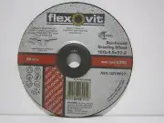 FLEXOVIT 180mm STEEL REINFORCED GRINDING DISC. 22.2mm BORE X 4.5mm THICK