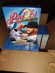 ALBERT PUJOLS Crunch Cereal NEW Albert Pujols STL HOF Cardinals ANGELS DODGERS