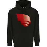 Curled Morocco Flag Moroccan Day Football Childrens Kids Hoodie