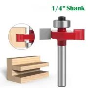 T Type Router Bits 1/4 Shank Trimming Machine Milling Cutter Woodworking