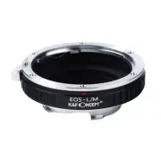 K&F Concept Manual Lens Adapter for Canon EOS EF Lens to Leica M LM Cameras Body