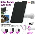 3M Eufy Cable Power Eufycam Cam E/2C/E/2 Pro Wall Mount 10W Solar Panels 1/2/4x