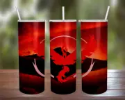 Team Valor 20 oz & 30 oz Stainless Steel Tumbler w/ Straw & Lid