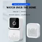 Doorbells Camera HD WiFi Intercom Phone Security Smart Video Doorbell White