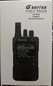 Unication G5 P25 Digital Pager VHF-700/800mhz