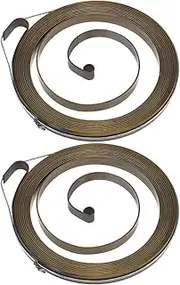 SING F LTD 2PCS Starter Recoil Spring Compatible with Stihl Lawnmower Engine Champion Power Replacement Cord Parts 4140 190 0601, 4140 190 0600