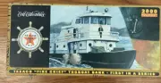 2000 ERTL Texaco Fire Chief Tugboat Bank First in Nautical Series . new