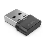 Yealink BT51-A Bluetooth Dongle, USB-A, Plug-and-play, Support BH72/BH76 Connect To PC, guarantees a first-rate range of up to 100ft/30m Black, RMA O