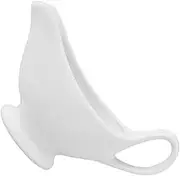PartyKindom 1pc Gravy Boat Sauce Pitcher for Condiments Elegant Design with Spout for Dripping Service for Daily Use Christmas Thanksgiving Table Settings
