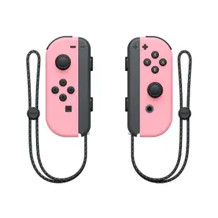 【Nintendo 任天堂】原廠 Switch Joy-con控制器 手把-淡雅粉紅(台灣公司貨)