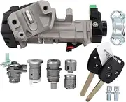 New Complete Set Ignition Switch Cylinder Door Lock Trans key for Honda Accord 2006-2007