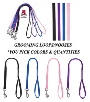 Top Performance 18" PET GROOMING NYLON LOOP RESTRAINT Noose for Table Arm Bath