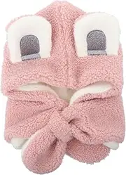 SOESFOUFU Baby Cloth Baby Present Winter Warm Boys and Girls Scarf Plush Cross Tie Soft Cozy for Christmas