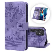 Leather Case For Samsung S20FE S21 S22 A22 A32 A33 A50 A51 A52 A53 A71 5G Cover