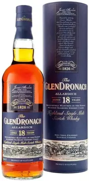 Glendronach 18 Year Old Allardice Malt Scotch Whisky 700ml