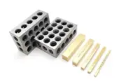 7 P Set Precision 1-2-3 Block and Brass Gauge Set Up Block Machine Set Up Kit