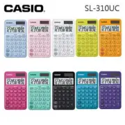 Casio Calculator SL-310UC Colorful School Office 10 Digit Pink Mint Small Light