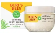 Burt's Bees Gentle Night Cream Moisturizer, 1.8 oz.