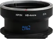 [KIPON] 0.7X Focal Reducer Optics Camera Lens Adapter for Using Hasselblad V Mount Medium Format Lens Compatible with Amira Cine Camera